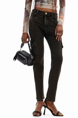 Desigual Pantaloni Lunghi da Donna, , 50
