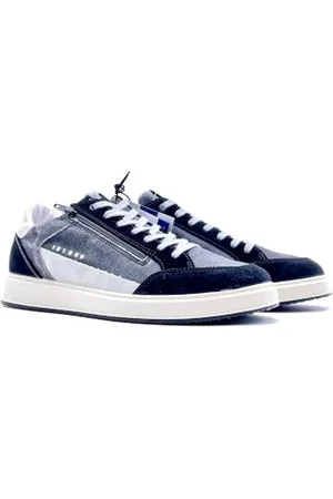 IGI&CO U.Santiago, Scarpe con Lacci Uomo, Grigio Scuro-Nero, 42 EU