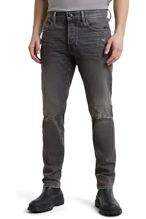 G-Star 3301 Slim Jeans, Jeans Uomo, (Worn in Vulcano Crater Destroyed 51001-d497-g819), 32W / 32L