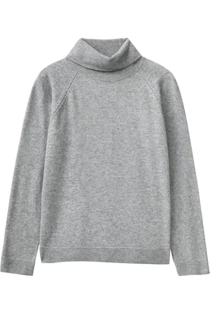Benetton Maglia Ciclista M/L 1035d2551, Maglione Donna, Melange 82P, S