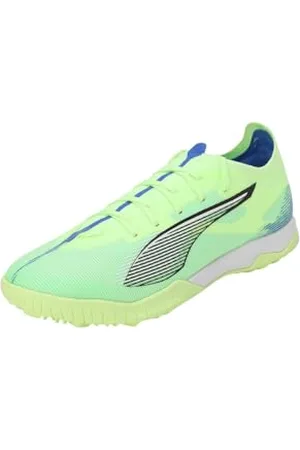 PUMA Ultra 5 Match TT, Scarpe da Calcio Unisex - Adulto, Fizzy Apple White Bluemazing, 38.5 EU