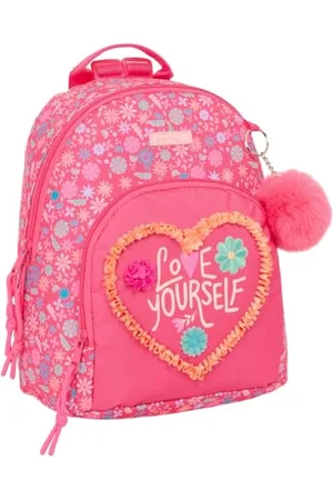 Safta FEELING Mini zaino per uso quotidiano ideale per bambini di diverse età, comodo e versatile, qualità e resistenza, 25 x 13 x 30 cm, colorato, M, casual, , m, Casual