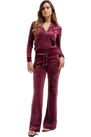 Juicy Couture Jewelled Juicy Low Rise Pant Pantaloni Casual, , S (Pacco da 9) Donna