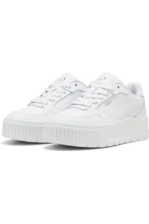 PUMA Karmen II Idol, Scarpe da Ginnastica Donna, White White Silver, 38.5 EU