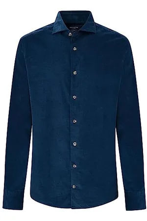 Hackett Hackett Smart Babycord Camicia, (Navy), XL Uomo