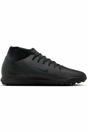 Nike Superfly 10 Club TF, Sneaker Uomo, Black/Black-Deep Jungle, 38 EU