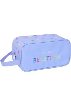 Safta BENETTON LILA – Scarpiera media, multiuso, portatodo, sport, estrattori, calcio, comodo e versatile, 29 x 14 x 15 cm, , M, Casual