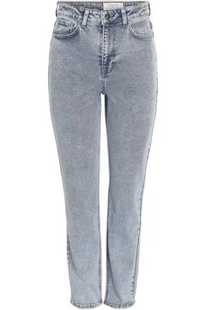 Noisy May Nmdaisy HW Mom Fit Jean Az393lb FWD Noos Jeans, , 27W x 32L Donna