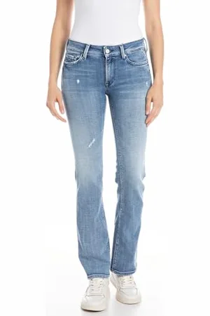 Replay Jeans da donna elasticizzati, blu (Medium Blue 009), 30W / 30L