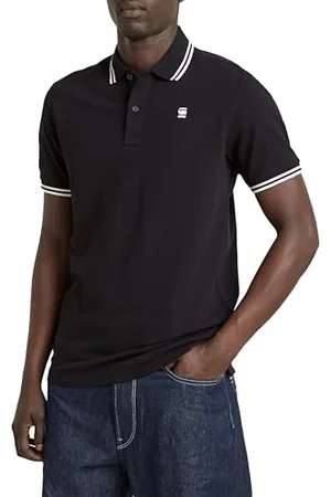 G-Star Dunda Slim Stripe Polo, Polo Uomo, (dk black D17127-5864-6484), XXL