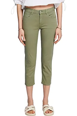 ESPRIT 043ee1b316 Pantaloni, Cachi Pallido, 34W x 24L Donna