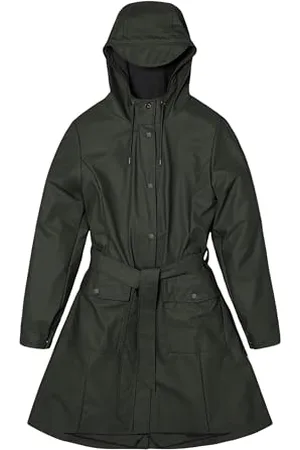 Rains Curve Jacket Giacca Impermeabile, , S Donna