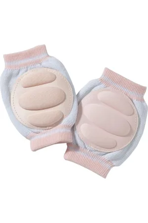Playshoes Knieschoner Ginocchiera per Gattonare, ( (Rose), Taglia Produttore: One Size Bimba