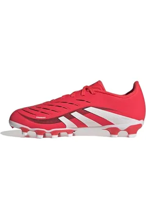 adidas Predator League Multi Ground Football Boots Kids, Scarpe da Calcio, Lucid Red/Ftwr White/Core Black, 21 EU