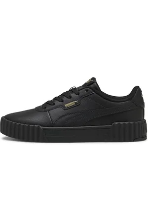 PUMA Carina 3.0, Scarpe da Ginnastica Donna, Black Gold, 39 EU