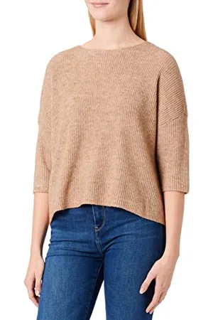 VERO MODA Vmviggarib 3/4 Boatneck Blusa Ga Noos Maglione, , XS Donna