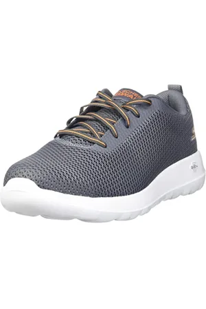 Skechers Go Walk Max-Effort, Scarpe da Ginnastica Uomo, Arancio Carbone, 48.5 EU