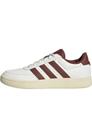 adidas Breaknet 2.0 Shoes, Scarpe Uomo, Core White/preloved Ruby/Pure Ruby, 36 EU