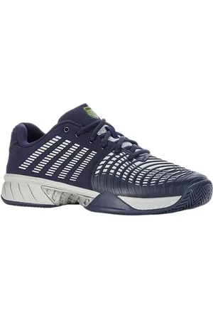K-Swiss Performance Express Light 3, Scarpe da Tennis Uomo, Peacoat/Gray Violet/Lime Green, 40 EU