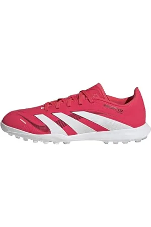 adidas Predator League Turf Football Boots Kids, Scarpe da Calcio, Lucid Red/Cloud White/Core Black, 21 EU