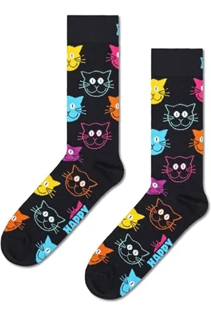 Happy Socks Cat Sock Calzini, , ML Unisex
