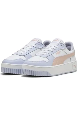 PUMA Carina Street, Scarpe da Ginnastica Donna, White-Rose Quartz-Cool Weather, 37.5 EU