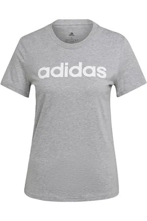 adidas Essentials Slim Logo, T-shirt Donna, , S Corto