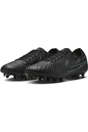 Nike Legend 10 PRO Firm-Ground, Scarpe da Football Unisex-Adulto, Black/Black/Deep Jungle, 40.5 EU