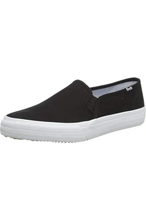 Keds Double Decker Canvas SMU, Scarpe da Ginnastica Donna, Black, 38.5 EU