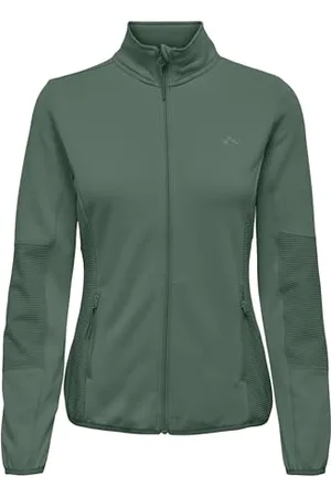 ONLY Onpjetta Hn Fz Ls Fleece Jck Noos, Giacchetto Sportivo Donna, (Duck), L