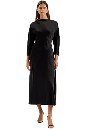 Ted Baker WMD-AVELLI-Curve Seam Detail Midi Dress, Vestito per Occasioni Speciali Donna, , 36