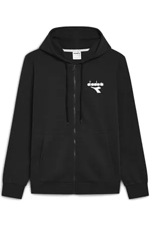 Diadora Hoodie FZ Ess. Sports Felpa con Cappuccio, , XL Uomo