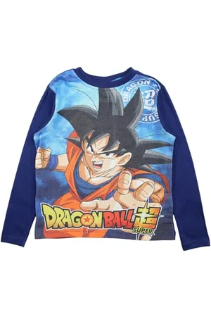 Disney T-Shirt a Maniche Lunghe da Bambino di Dragon Ball Z, , 4 Anni Boy