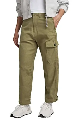 G-Star Donna Cargo Relaxed Pants, (smoke olive D22141-D299-B212), 27