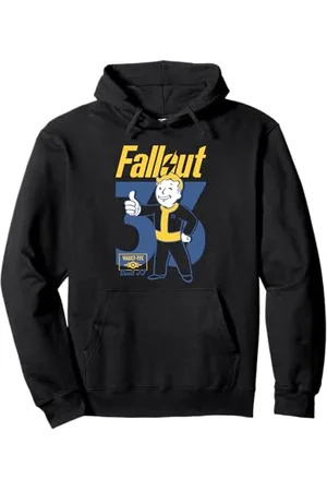 Fallout TV Series 33 Vault Boy Pose Felpa con Cappuccio