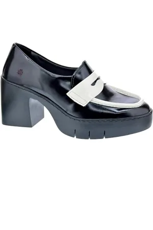Art 1654 Sofia, Piattaforma Donna, Nero, Crema, 39 EU