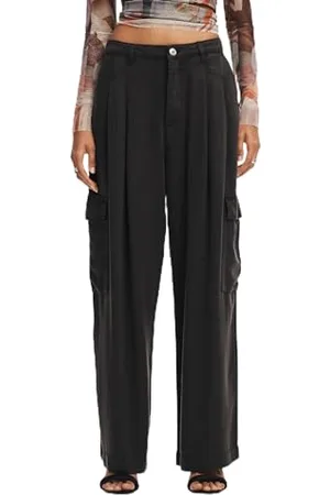 Desigual Pantaloni Lunghi da Donna