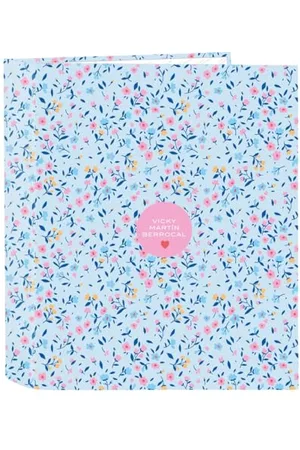 Safta VMB Paradiso – Cartella a 4 anelli, ideale per bambini di diverse età, comoda e versatile, qualità e resistenza, 27 x 6 x 33 cm, , M, Casual