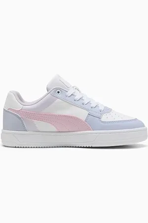 PUMA CAVEN 2.0 Block JR, Scarpe da Ginnastica, Cool Weather-Rose Mauve White-Lilac Frost, 38.5 EU