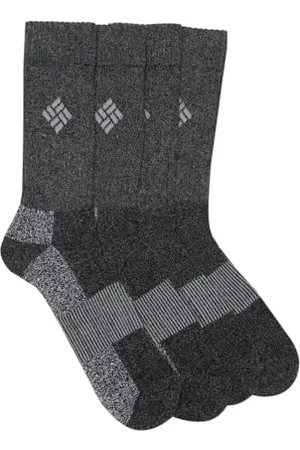 Columbia Moisture Control Crew Calzini a Costine, , 6-12 (Pacco da 4) Uomo