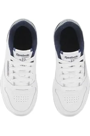 Reebok Phase Court, Sneaker Unisex-Bambini, WHITE/GREY2/VECTORNAVY, 27 EU