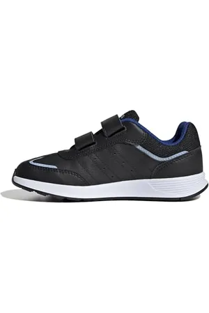 adidas TENSAUR Switch Shoes Children, Scarpe da Corsa, Core Black/Team Royal Blue/Clear Sky, 21 EU