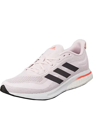 adidas Supernova W, Sneaker Donna, Almost Pink/Carbon/Turbo, 38 2/3 EU