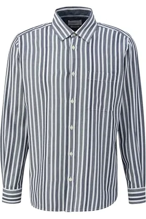 QS by s.Oliver 2143524 Camicia a Maniche Lunghe, , L Uomo
