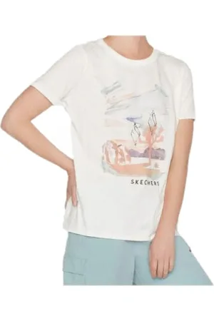 Skechers Maglietta aerografo T-Shirt, , M Donna