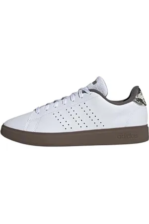 adidas Advantage 2.0 Shoes, Scarpe Uomo, Ftwr White/Charcoal/GUM5, 48 EU