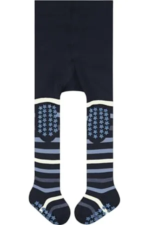 Falke Multi Stripe B Ti cotone con suola in gomma 1 pezzo, Collant Unisex - Bimbi 0-24, , 80-92