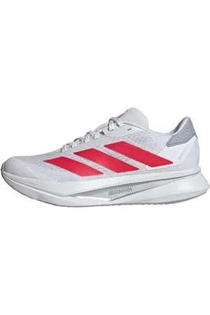 adidas Duramo SL 2 Running Shoes, Scarpe da Corsa Donna, Ftwr White/Lucid Red/Halo Silver, 36 2/3 EU