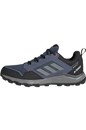 adidas Terrex Tracerocker 2 Gore-Tex Trail Running Shoes, Scarpe Uomo, Wonder Steel/Grey Three/Semi Impact Orange, 44 2/3 EU