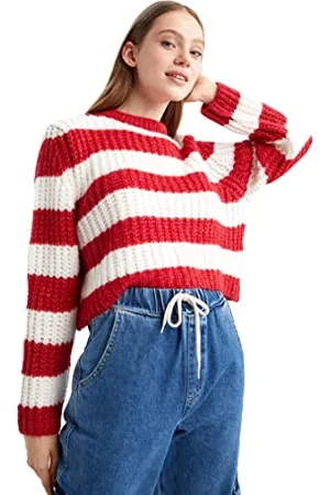DeFacto X9762AZ Maglione, , XXL Donna